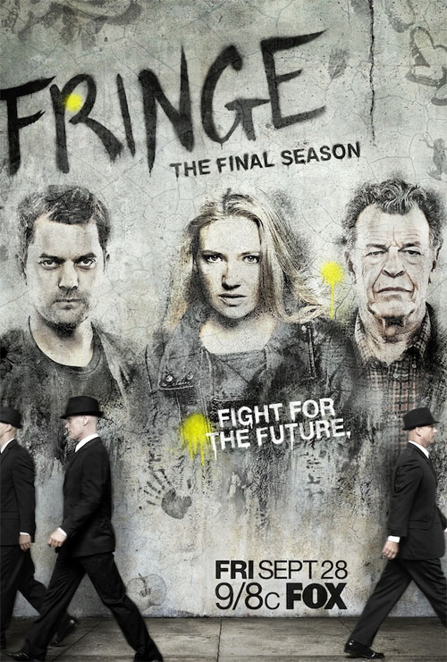Póster oficial de la quinta temporada de Fringe